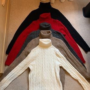 St. John’s Bay turtlenecks